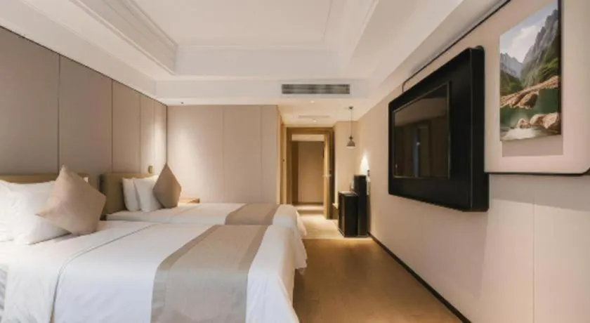 Bed in Xiamen Jin Rui Jia Tai Hotel