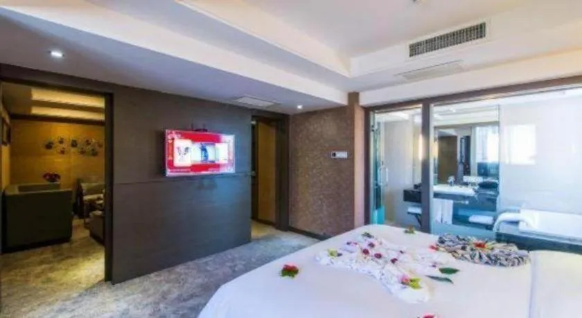 Bed in Xiamen Jin Rui Jia Tai Hotel