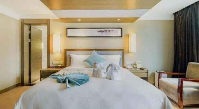 Bed in Xiamen Jin Rui Jia Tai Hotel