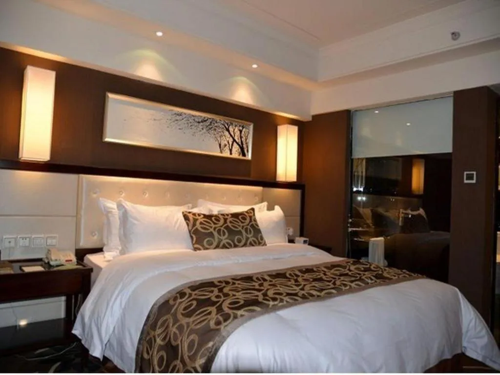 Bed in Xiamen Jin Rui Jia Tai Hotel