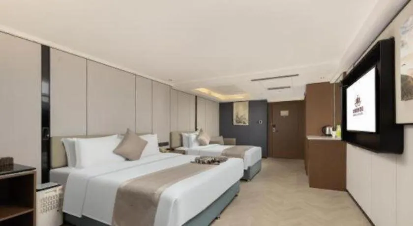 Bed in Xiamen Jin Rui Jia Tai Hotel