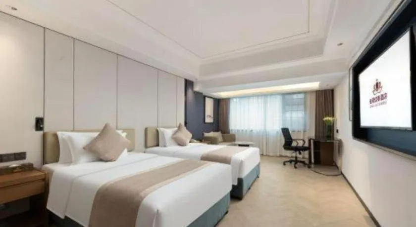 Bed in Xiamen Jin Rui Jia Tai Hotel