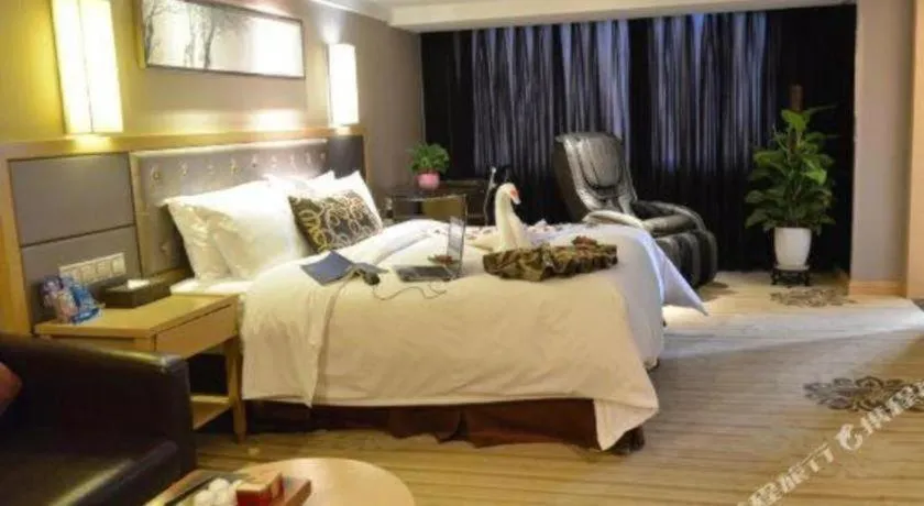 Bed in Xiamen Jin Rui Jia Tai Hotel