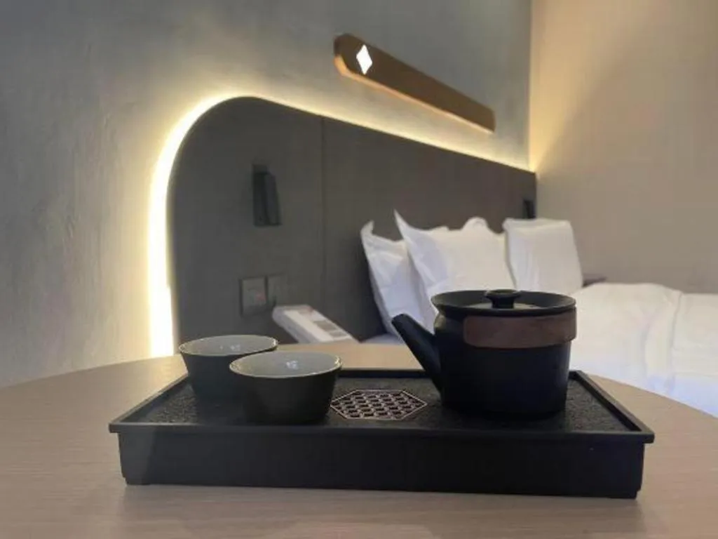 Bed in Jinjiang Inn Hangzhou Lin'an Qianwang Street