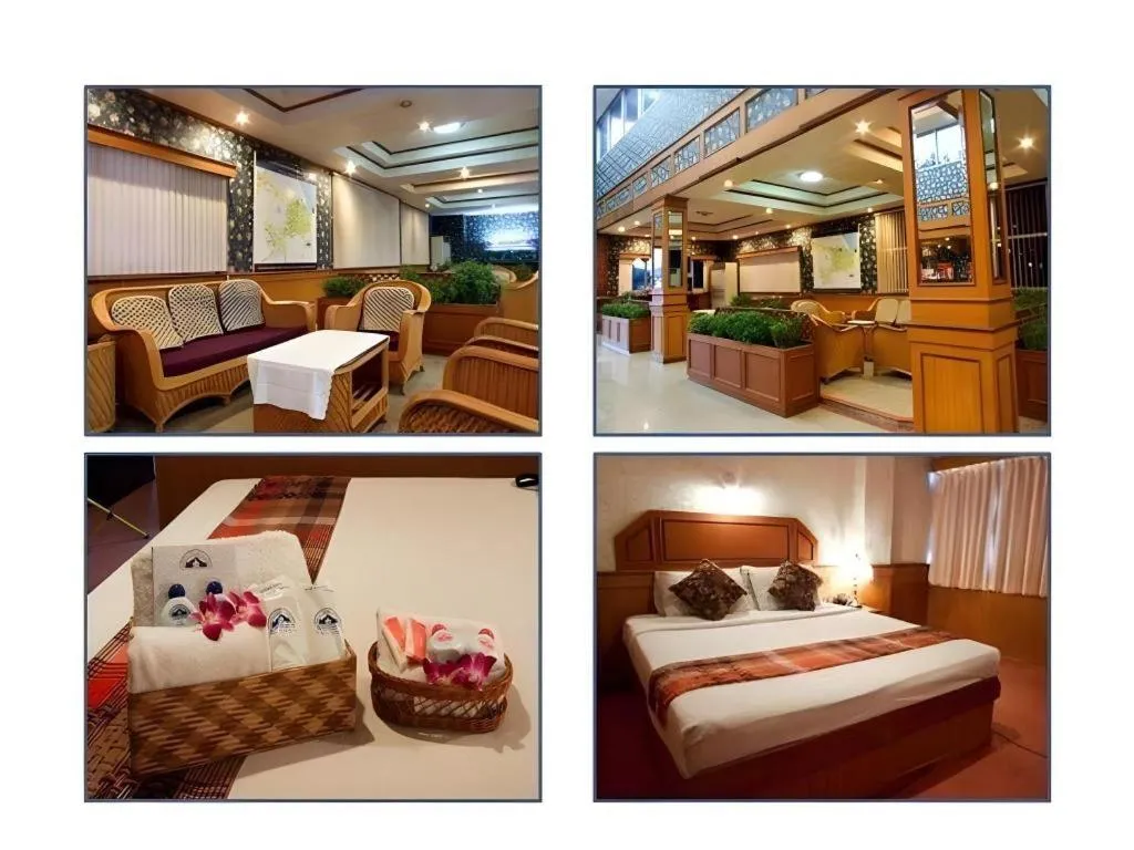 Bed in Sakol Grand Palace Hotel