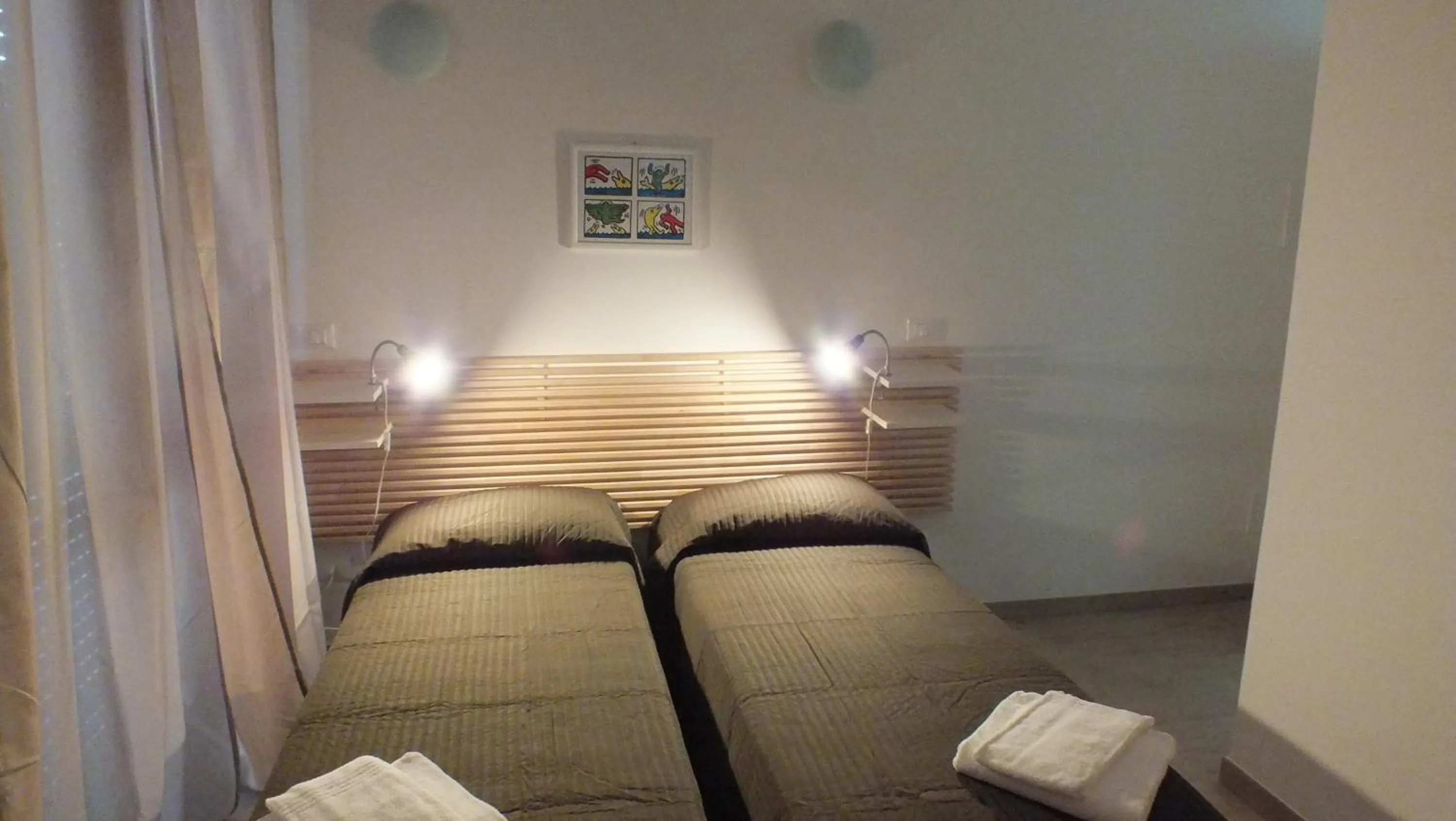 Photo of the whole room, Bed in My Bnb Pisa