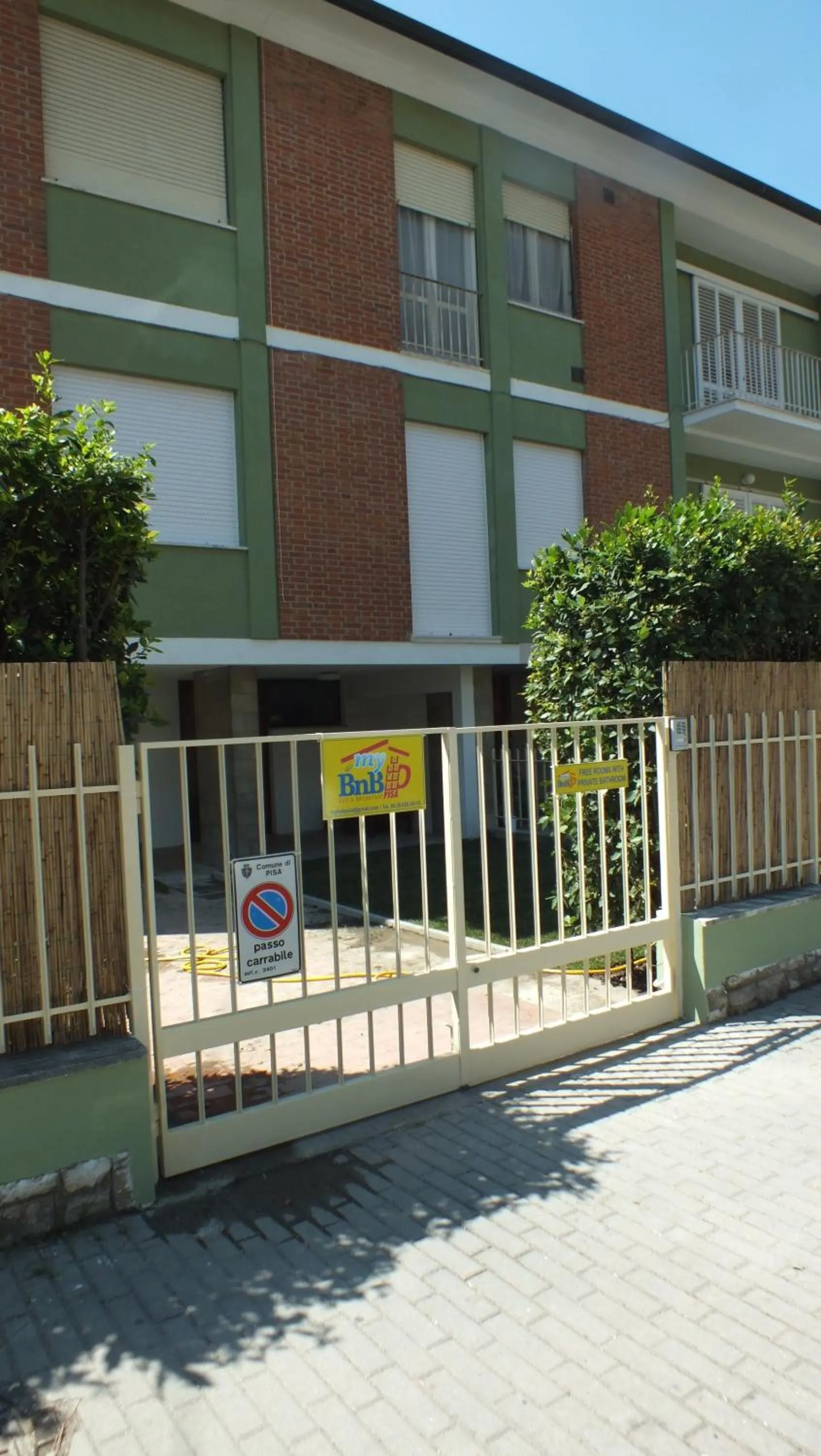 Property building in My Bnb Pisa