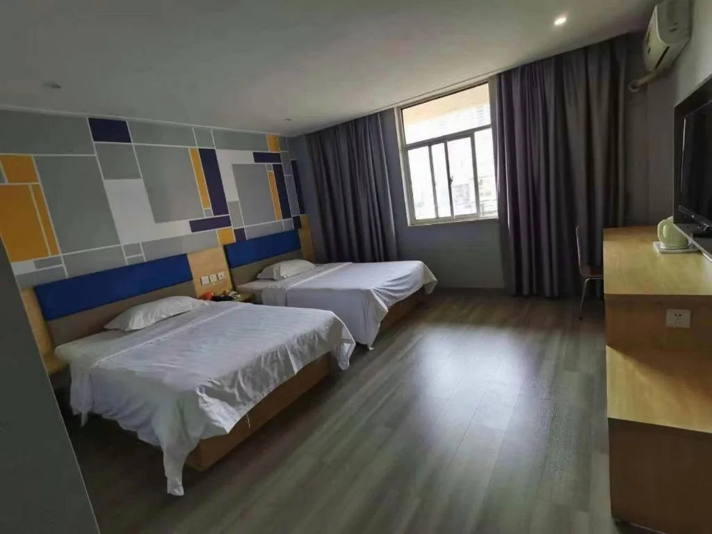 Bed in 7 Days Inn Wuhan Huaqiaocheng Happy Valley