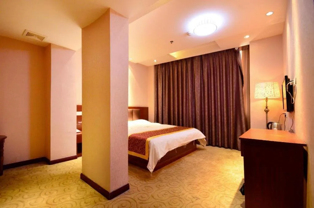 Bed in 7 Days Inn Wuhan Huaqiaocheng Happy Valley