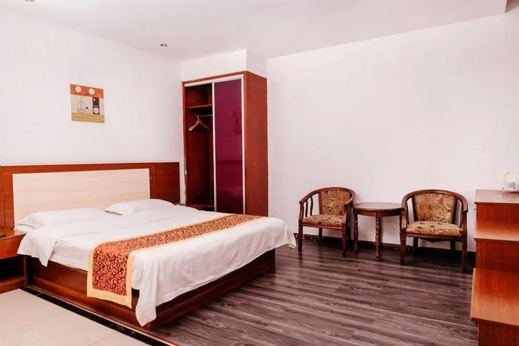 Bed in 7 Days Inn Wuhan Huaqiaocheng Happy Valley