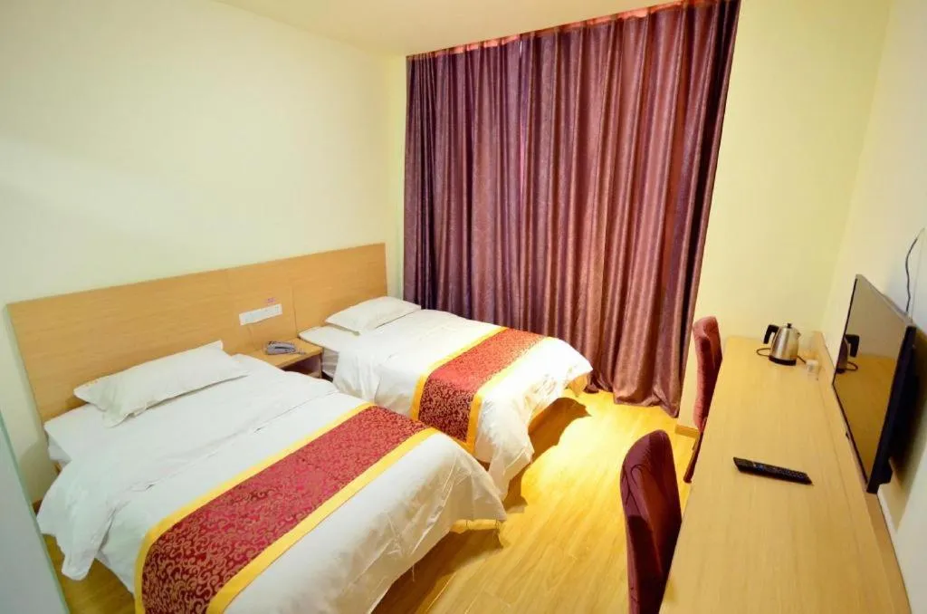 Bed in 7 Days Inn Wuhan Huaqiaocheng Happy Valley