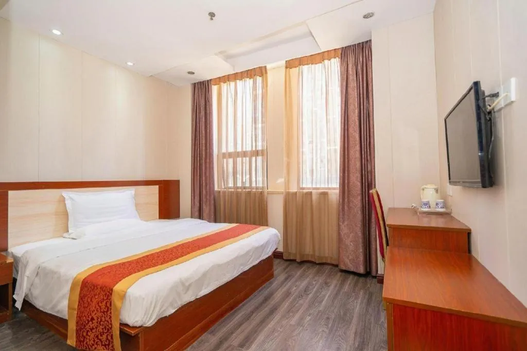 Bed in 7 Days Inn Wuhan Huaqiaocheng Happy Valley