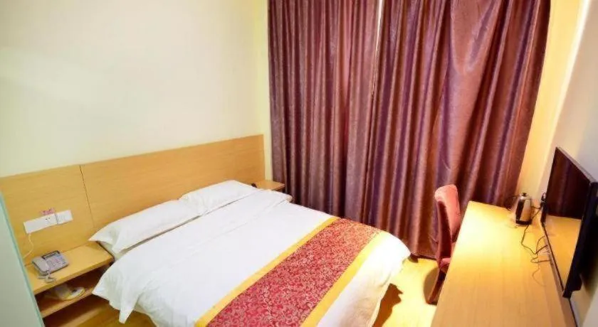 Bed in 7 Days Inn Wuhan Huaqiaocheng Happy Valley