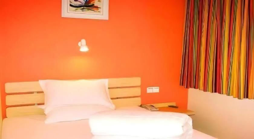 Bed in 7 Days Inn Wuhan Huaqiaocheng Happy Valley