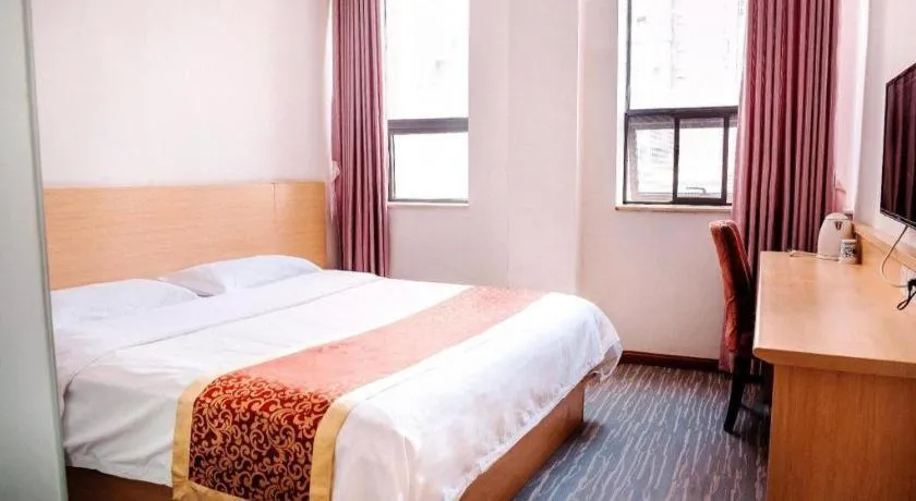 Bed in 7 Days Inn Wuhan Huaqiaocheng Happy Valley