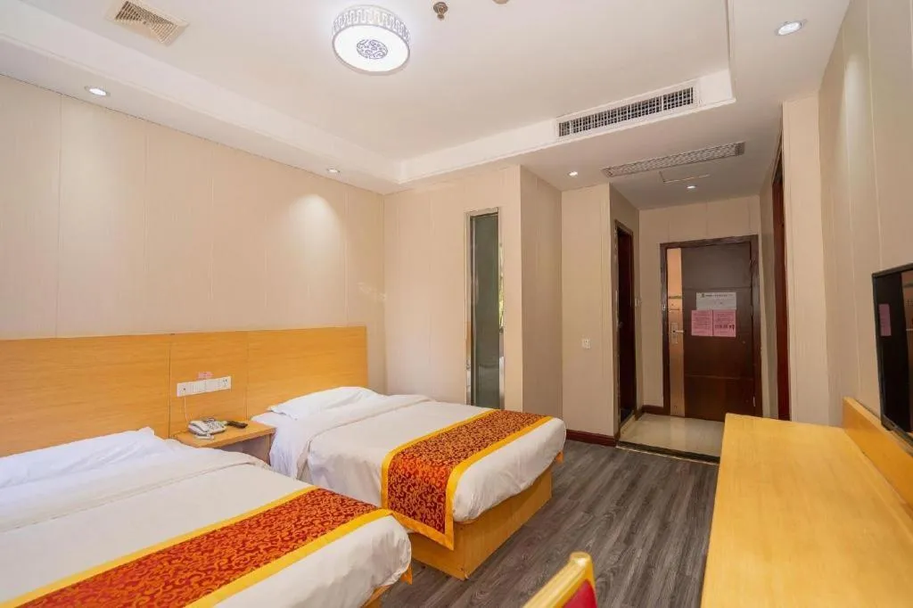 Bed in 7 Days Inn Wuhan Huaqiaocheng Happy Valley