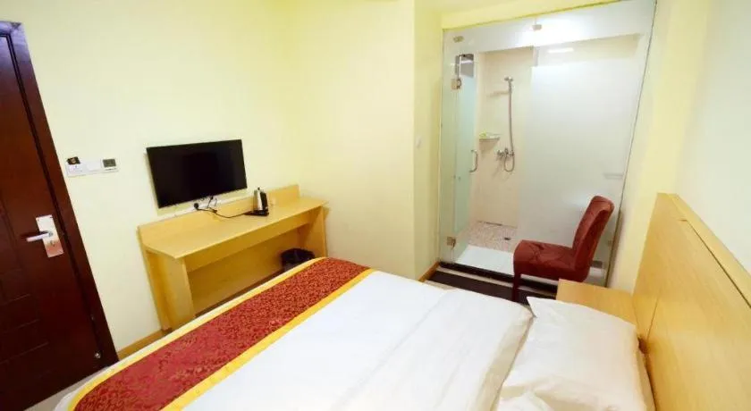 Bed in 7 Days Inn Wuhan Huaqiaocheng Happy Valley