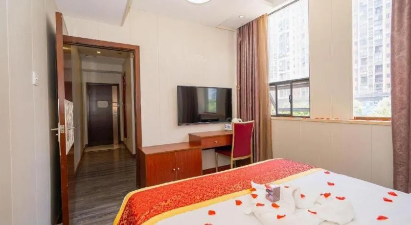 Bed in 7 Days Inn Wuhan Huaqiaocheng Happy Valley