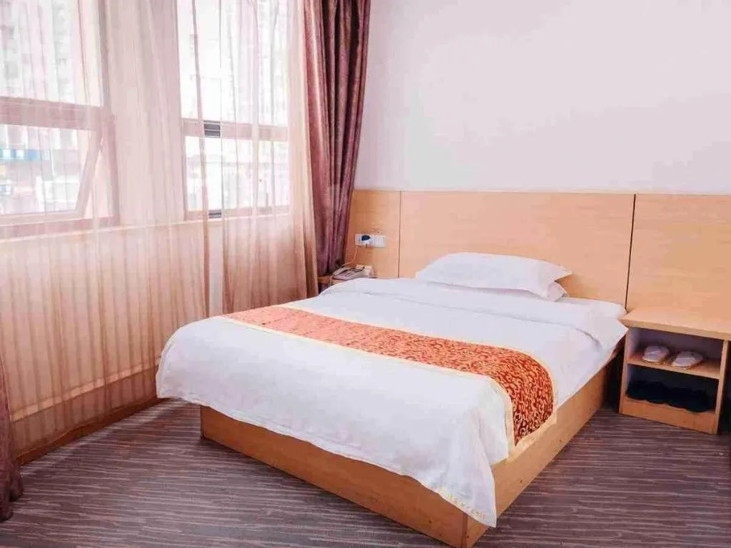 Bed in 7 Days Inn Wuhan Huaqiaocheng Happy Valley