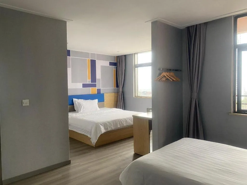 Bed in 7 Days Inn Wuhan Huaqiaocheng Happy Valley