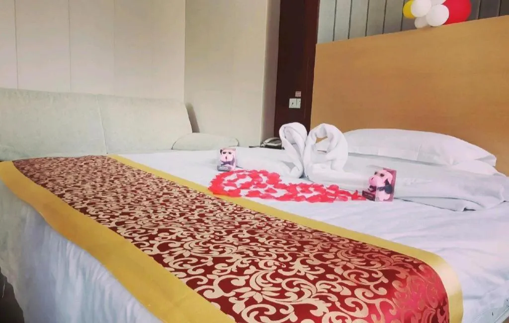 Bed in 7 Days Inn Wuhan Huaqiaocheng Happy Valley