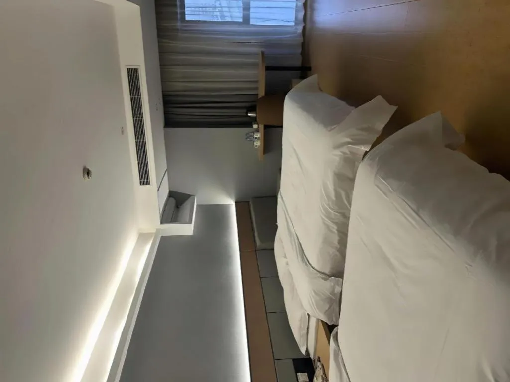 Bed in Greentree Inn Shanghai Middle Xinfu Road Huazhi Road Business Hotel
