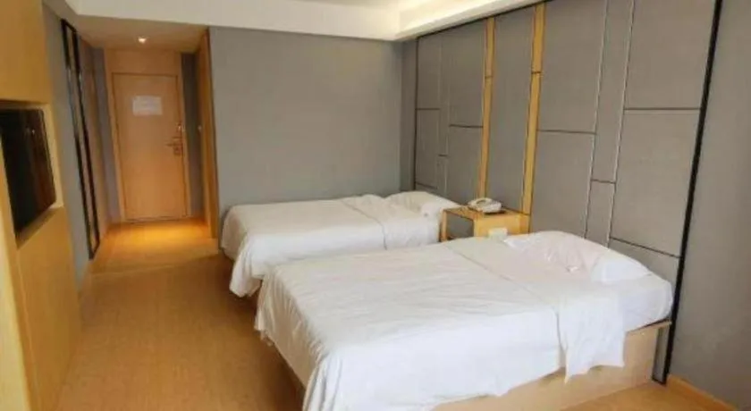 Bed in Greentree Inn Shanghai Middle Xinfu Road Huazhi Road Business Hotel