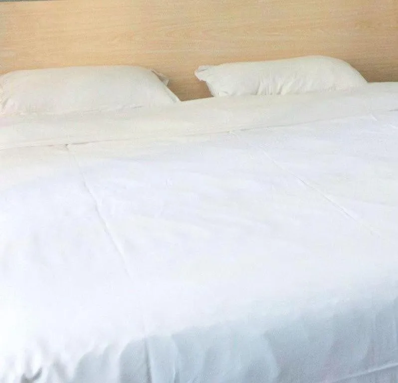 Bed in GreenTree Inn Shanghai Songjiang WanDa Plaza RonGMEi Road Express Hotel