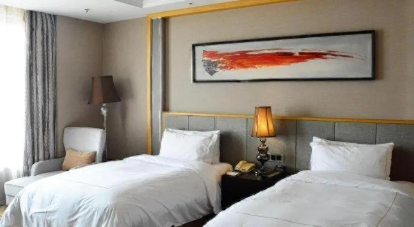 Bed in Wyndham Grand Plaza Royale Mingfa Zhangzhou