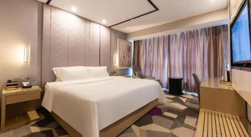 Bed in Lavande Hotel Nanchang Ai Xi Hu Subway East Station Branch