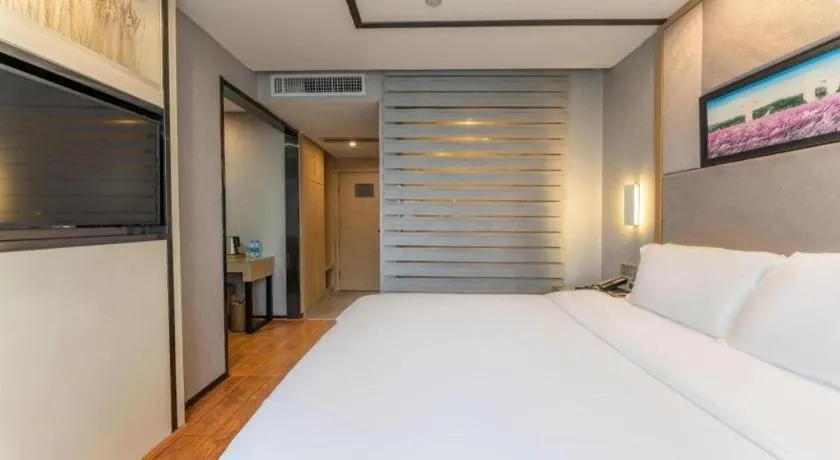 Bed in Lavande Hotel Nanchang Ai Xi Hu Subway East Station Branch