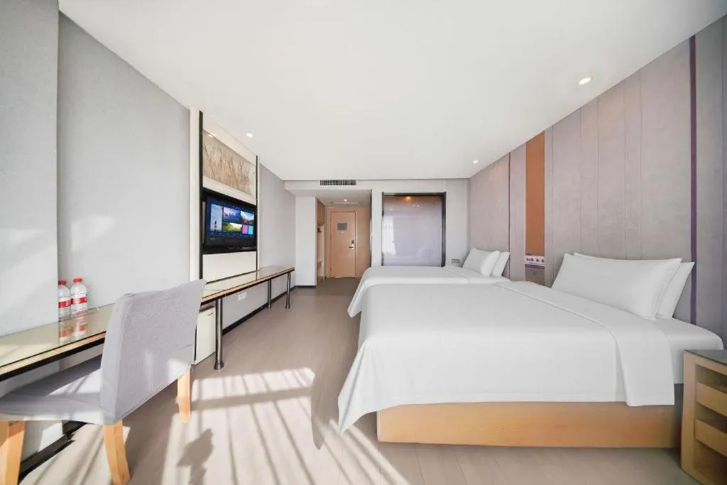 Bed in Lavande Hotel Nanchang Ai Xi Hu Subway East Station Branch