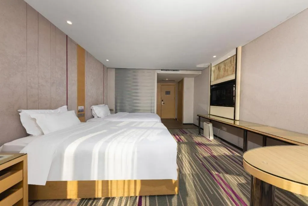 Bed in Lavande Hotel Nanchang Ai Xi Hu Subway East Station Branch