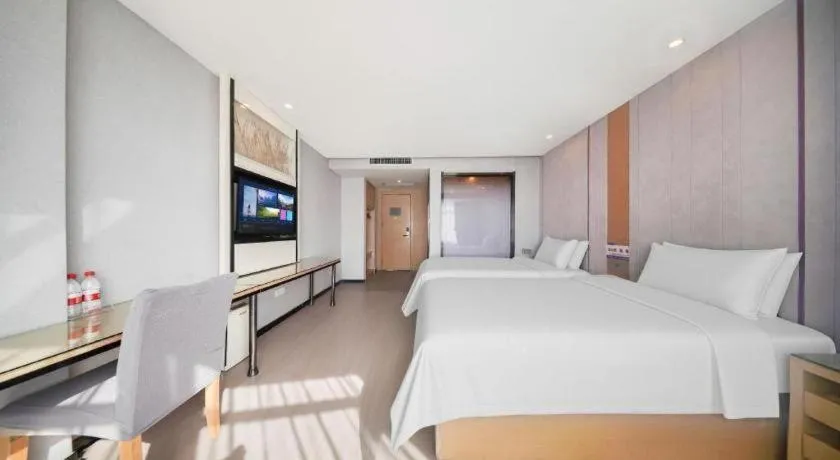 Bed in Lavande Hotel Nanchang Ai Xi Hu Subway East Station Branch