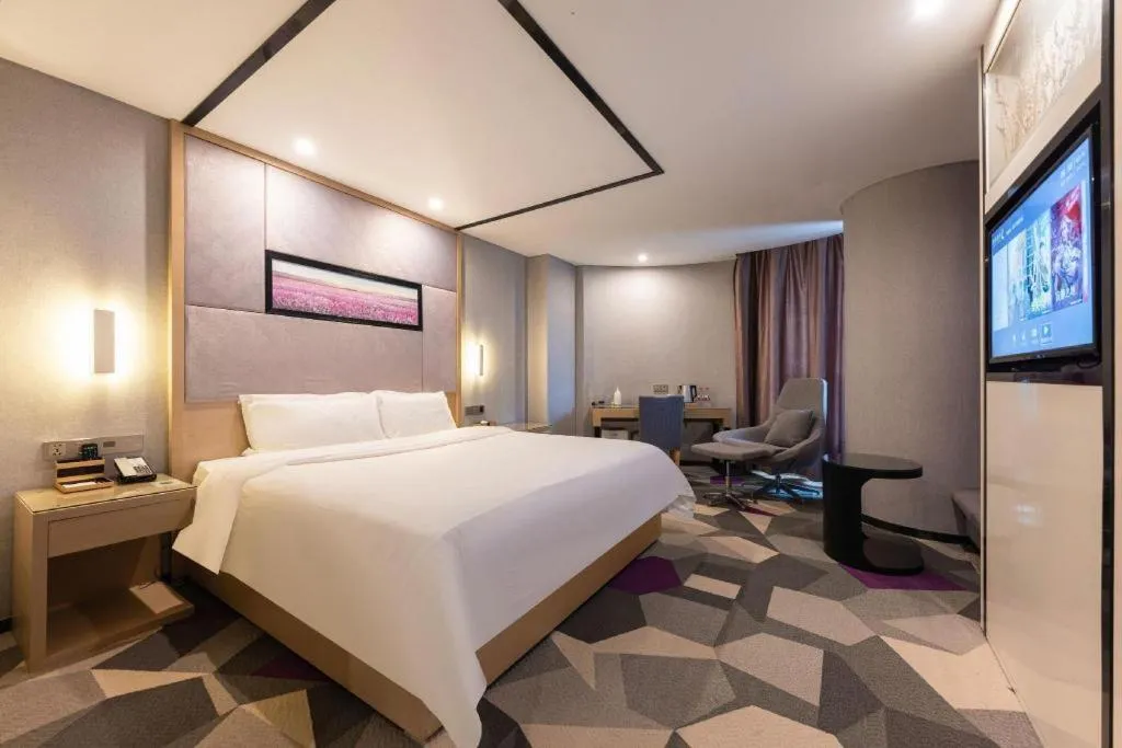 Bed in Lavande Hotel Nanchang Ai Xi Hu Subway East Station Branch