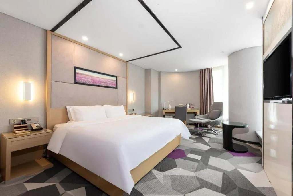 Bed in Lavande Hotel Nanchang Ai Xi Hu Subway East Station Branch