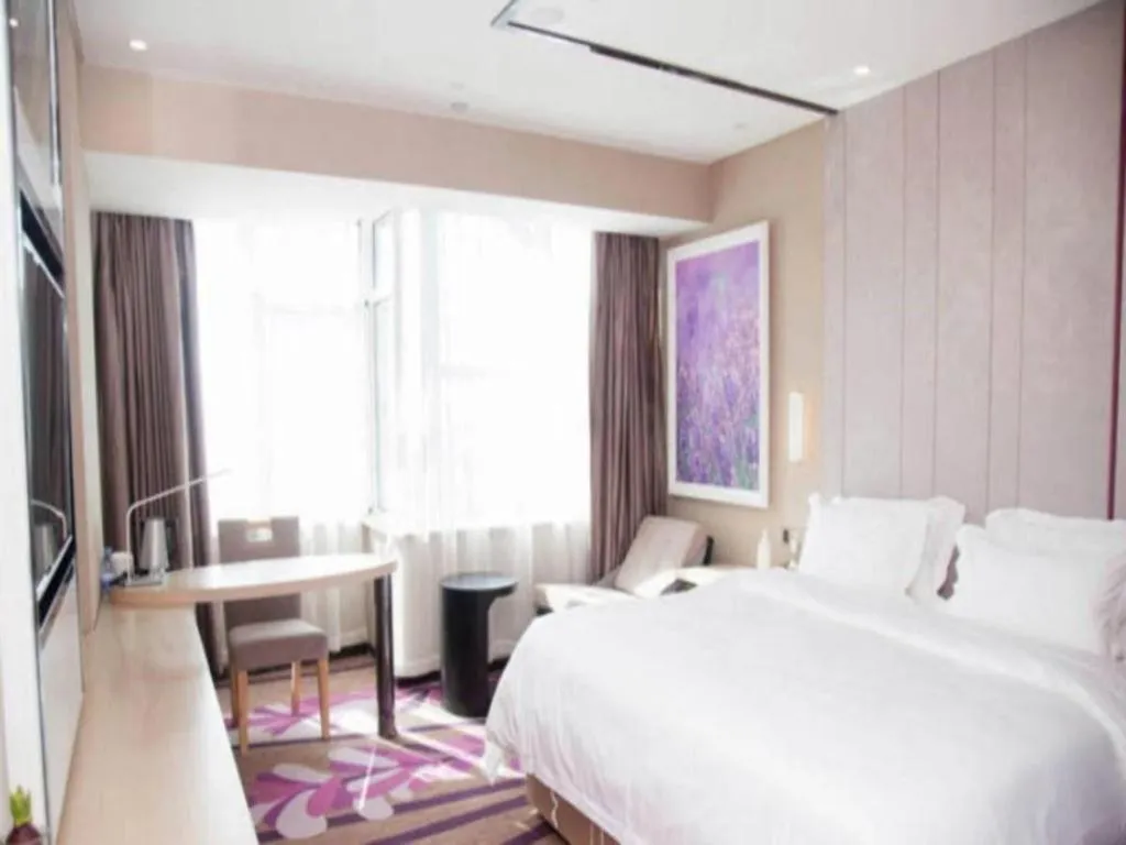 Bed in Lavande Hotel Nanchang Ai Xi Hu Subway East Station Branch