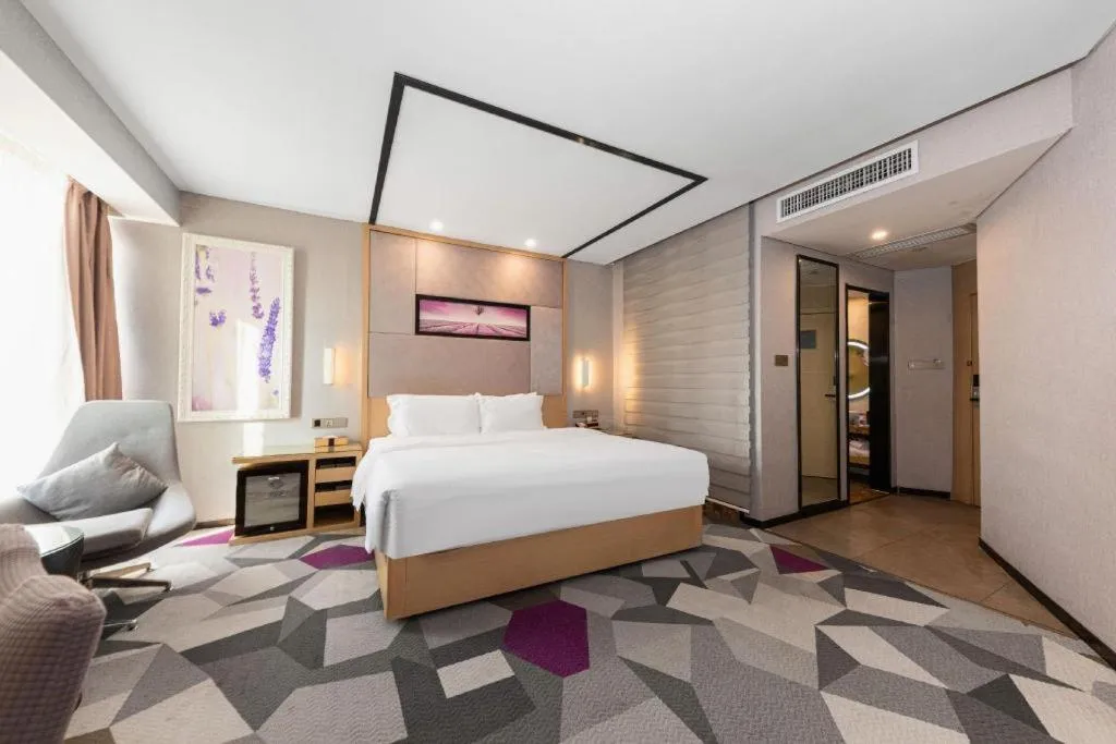 Bed in Lavande Hotel Nanchang Ai Xi Hu Subway East Station Branch