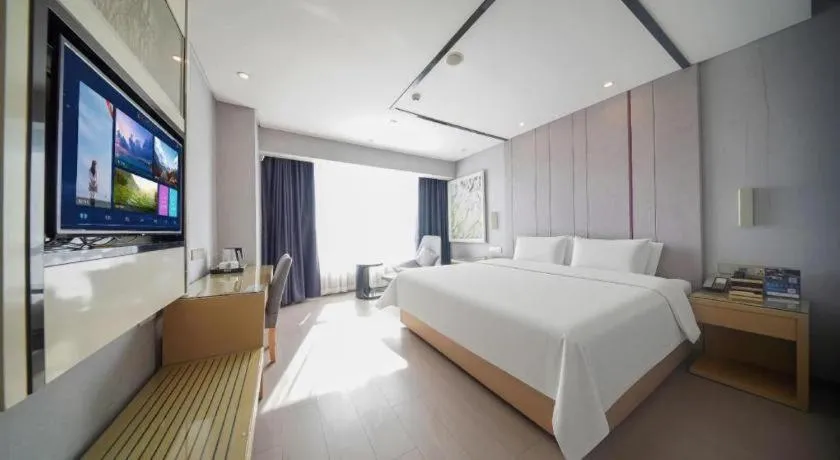 Bed in Lavande Hotel Nanchang Ai Xi Hu Subway East Station Branch