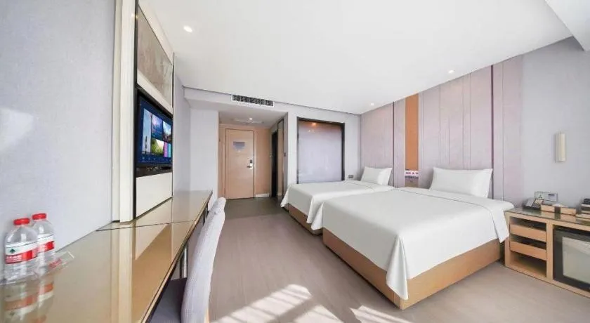 Bed in Lavande Hotel Nanchang Ai Xi Hu Subway East Station Branch