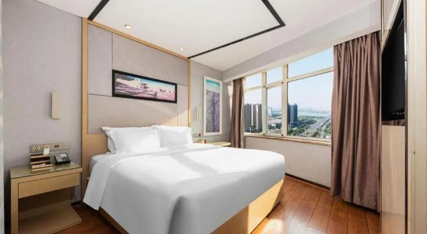 Bed in Lavande Hotel Nanchang Ai Xi Hu Subway East Station Branch