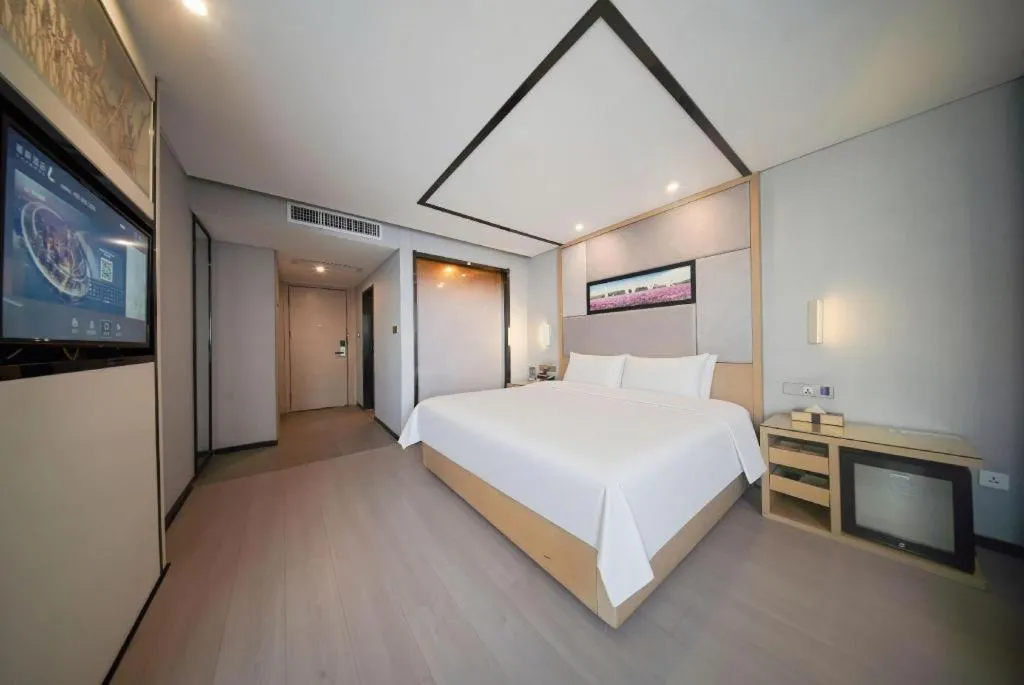 Bed in Lavande Hotel Nanchang Ai Xi Hu Subway East Station Branch