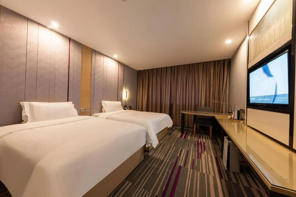 Bed in Lavande Hotel Nanchang Ai Xi Hu Subway East Station Branch