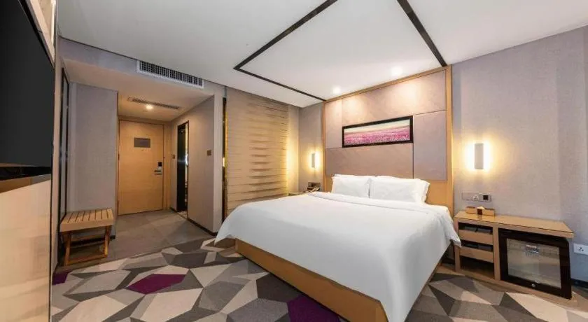 Bed in Lavande Hotel Nanchang Ai Xi Hu Subway East Station Branch
