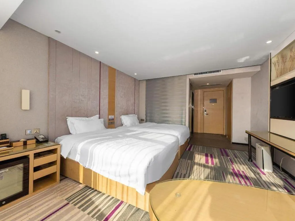 Bed in Lavande Hotel Nanchang Ai Xi Hu Subway East Station Branch