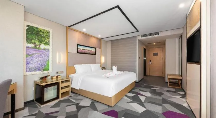 Bed in Lavande Hotel Nanchang Ai Xi Hu Subway East Station Branch