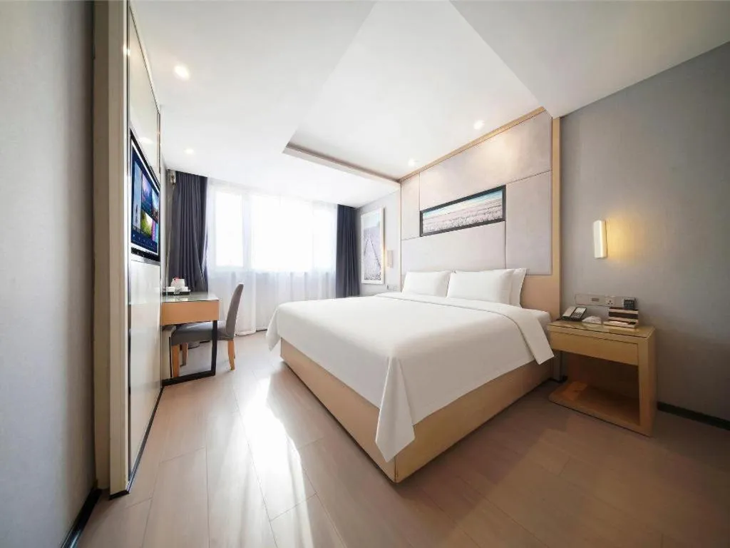 Bed in Lavande Hotel Nanchang Ai Xi Hu Subway East Station Branch