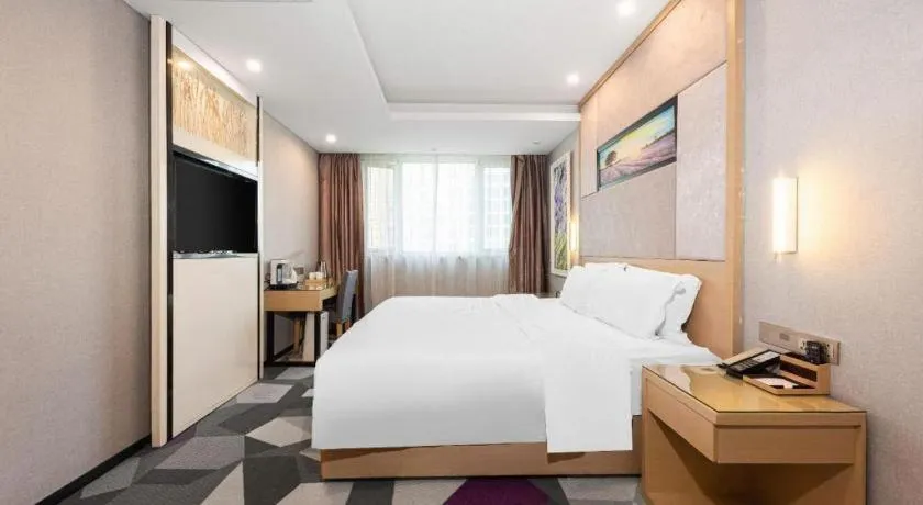 Bed in Lavande Hotel Nanchang Ai Xi Hu Subway East Station Branch