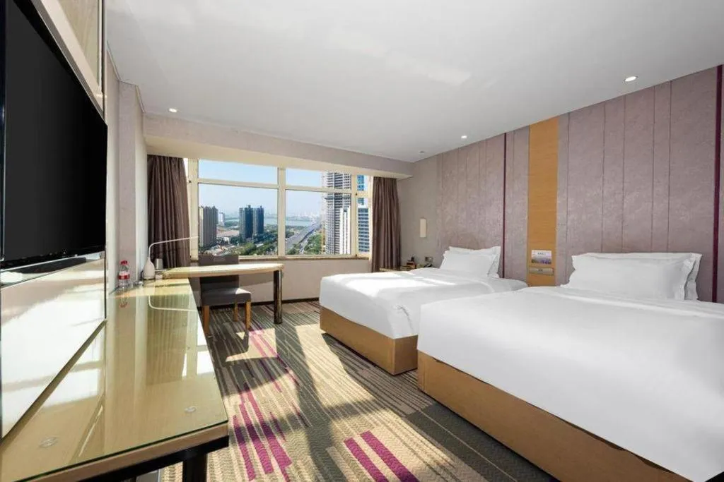 Bed in Lavande Hotel Nanchang Ai Xi Hu Subway East Station Branch