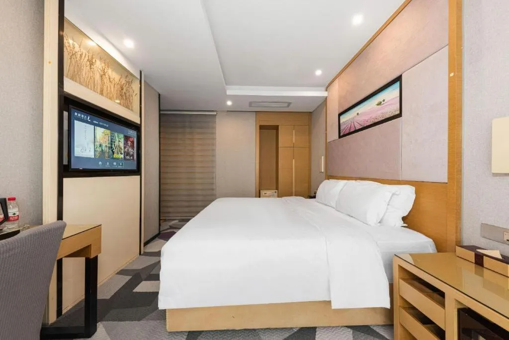 Bed in Lavande Hotel Nanchang Ai Xi Hu Subway East Station Branch